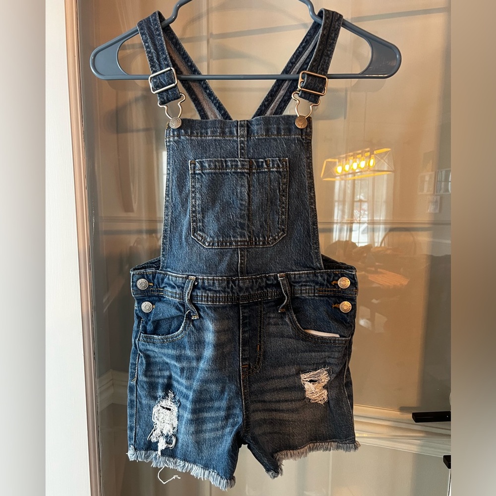 Girls Overall Shorts